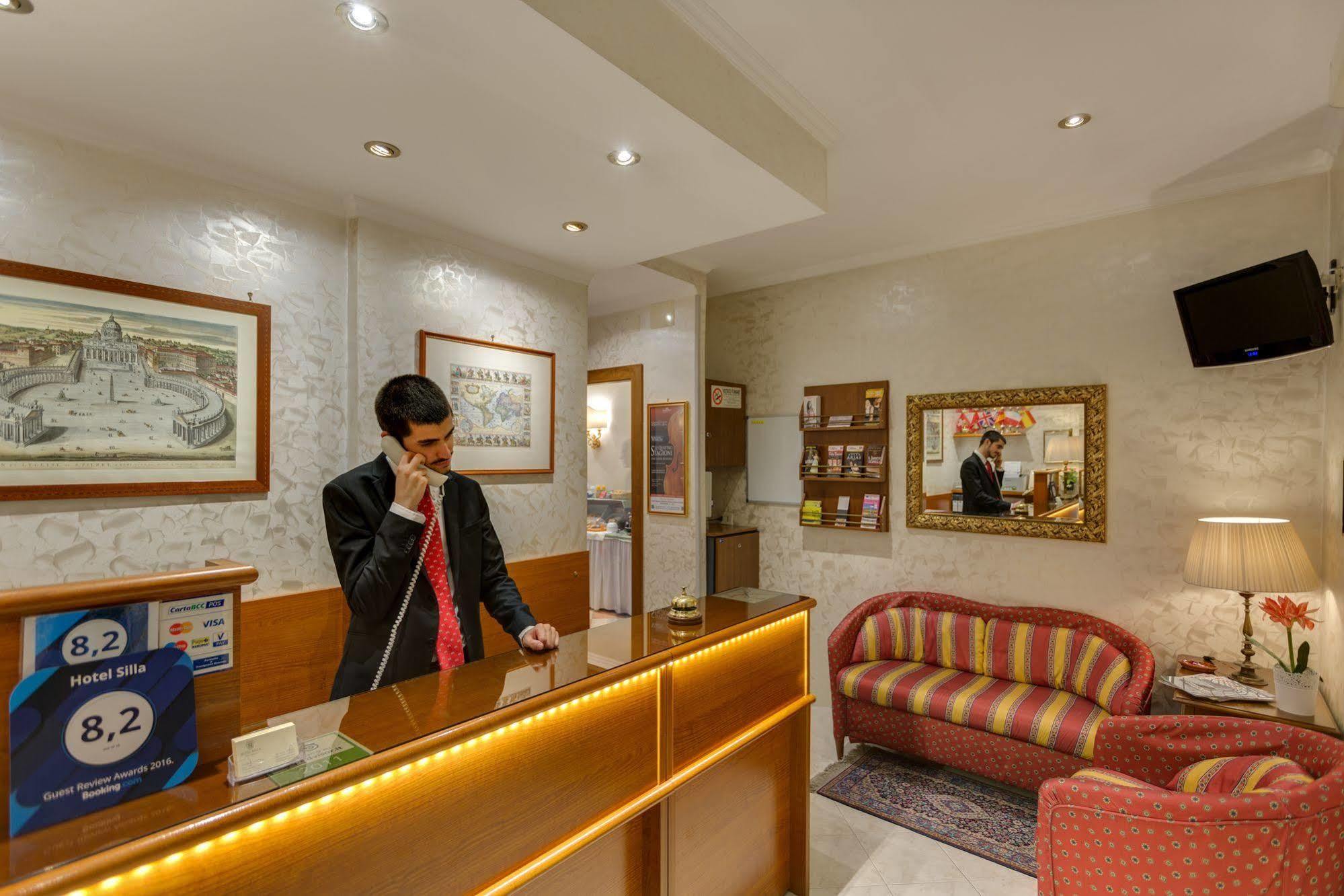 Hotel Silla روما المظهر الخارجي الصورة